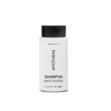 Shampoo, White Vetiver, 1 oz, (200 bottles/case) | Apotheke