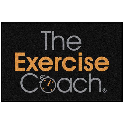 Exercise Coach Logo Welcome Mat, 2-Pack | Guardian Floor Protection