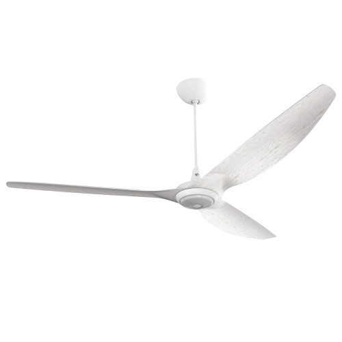 Haiku Gen 4 Indoor Ceiling Fan with LED Downlight and White Hardware, 84" | Big Ass Fans