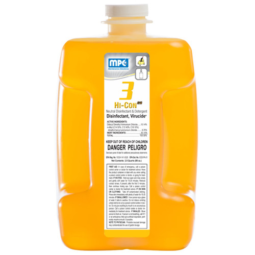 Hi-Con Neutral Disinfectant & Detergent (80 oz, 2/case)