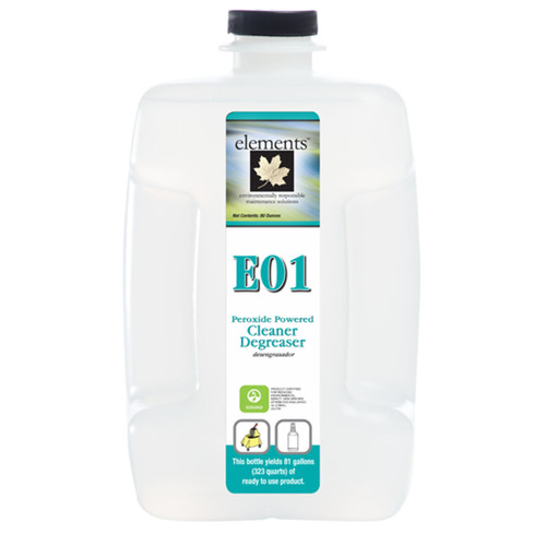 E01 Peroxide Powered Cleaner Degreaser (80 oz, 2/case)