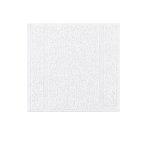 Admiral Collection Washcloth, 12" x 12", White (12/pack) | Monarch