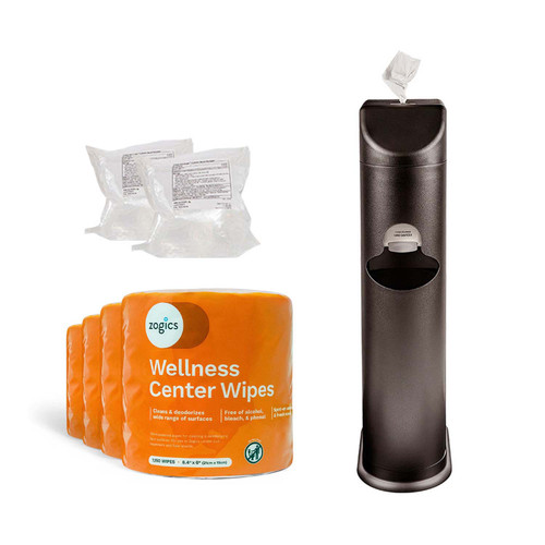 Ultimate Hygiene Solution: Cleaning Station + Wipes Starter Kit