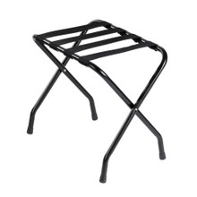 Standard Metal Luggage Rack, Black (4-Pack) | H1S