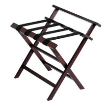 Aristocrat Wooden Luggage Rack, Rosewood (4-Pack) | H1S