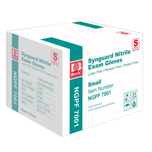 Blue Nitrile Gloves, Small (1000/case)