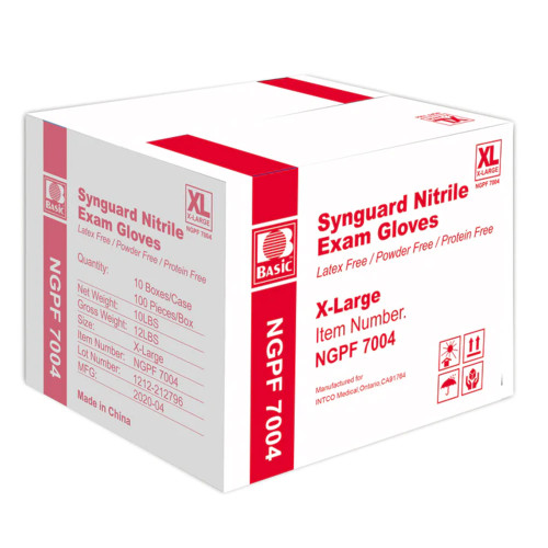 Blue Nitrile Gloves, XL (1000/case)