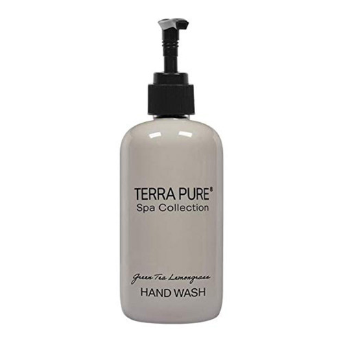 Terra Pure Green Tea Lemongrass Hand Wash 10.14 oz Refillable Bottle