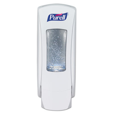 Purell ADX-12 Push-Style Hand Sanitizer Dispenser, 1200 mL, White, 8820-06