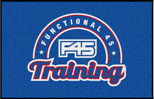NEW F45 Training Logo Mat, 2-Pack | Guardian Floor Protection