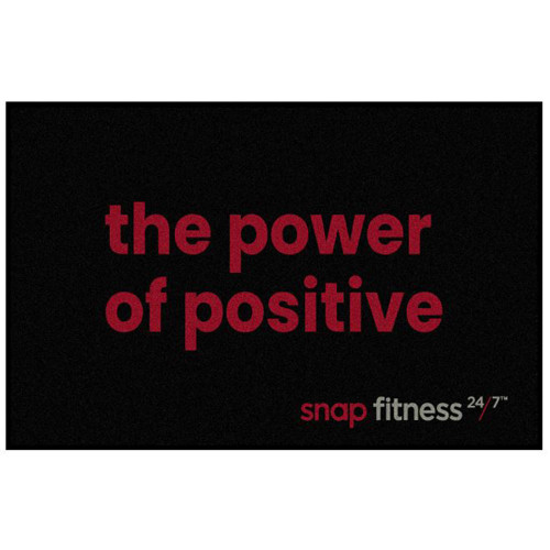 Snap Fitness Logo Mat, 4x6 (2/Pack) | Guardian Floor Protection