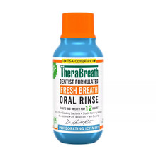 Fresh Breath Icy Mint Mouthwash, 3oz (Case of 72) | TheraBreath