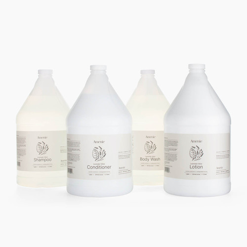 Amenie Lavender Mint Bath & Body Care Gallon Sampler Case (4/Case)