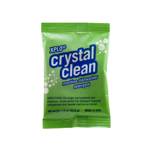 Crystal Clean Auto Dish Detergent 1.5oz, 200/case (+$54.95)