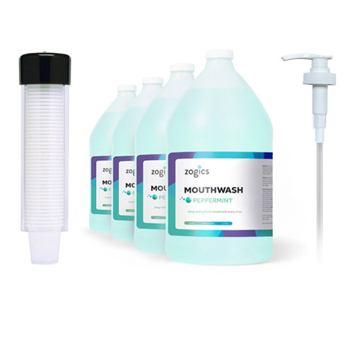 Zogics Peppermint Mouthwash Bundle