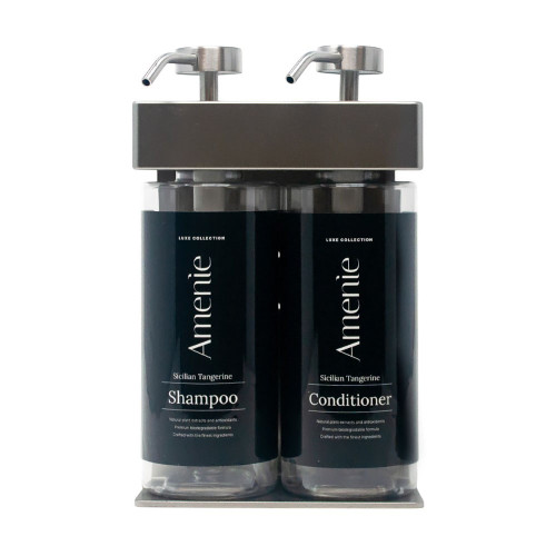 Amenie Sicilian Tangerine SOLera Oval 2 Chamber Refillable Dispenser