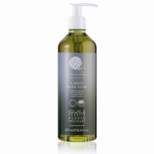Geneva Green Liquid Hand Soap, 12.5 oz Refillable Bottle (18/Case)
