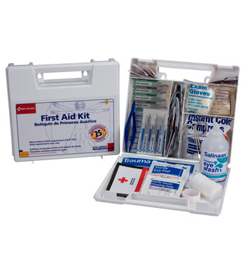 First Aid Only First Aid Kit (OSHA), Plastic Case, 107-Piece First Aid Kit, Small, 223-U/FAO