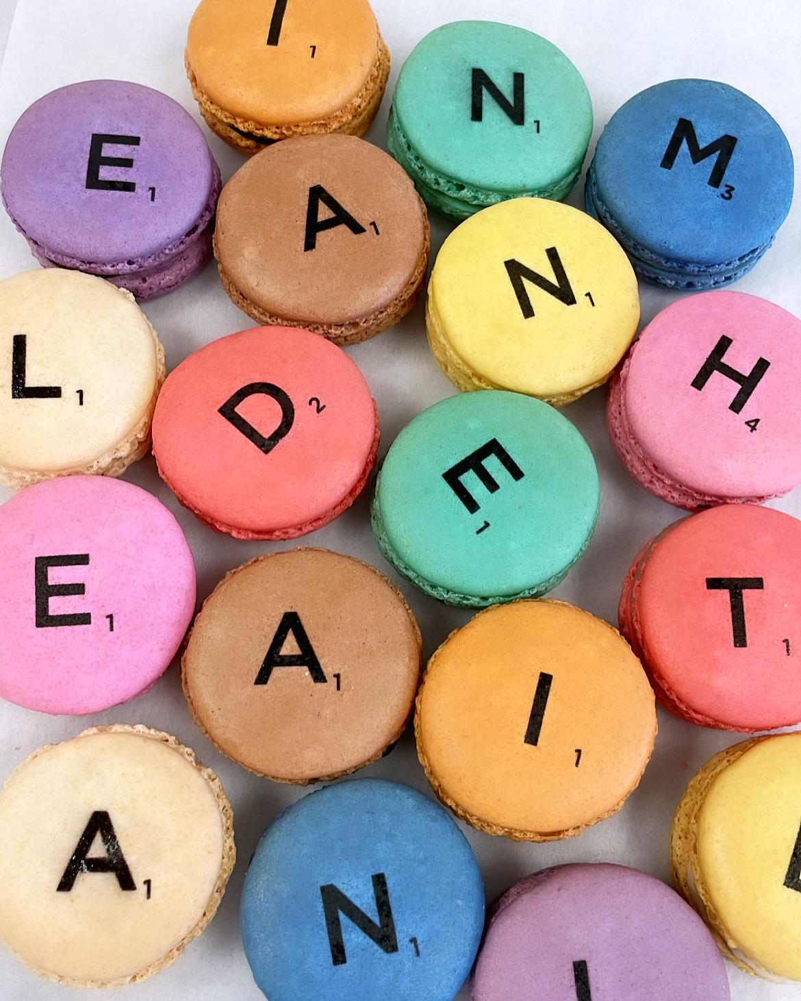 Custom Printed Macarons