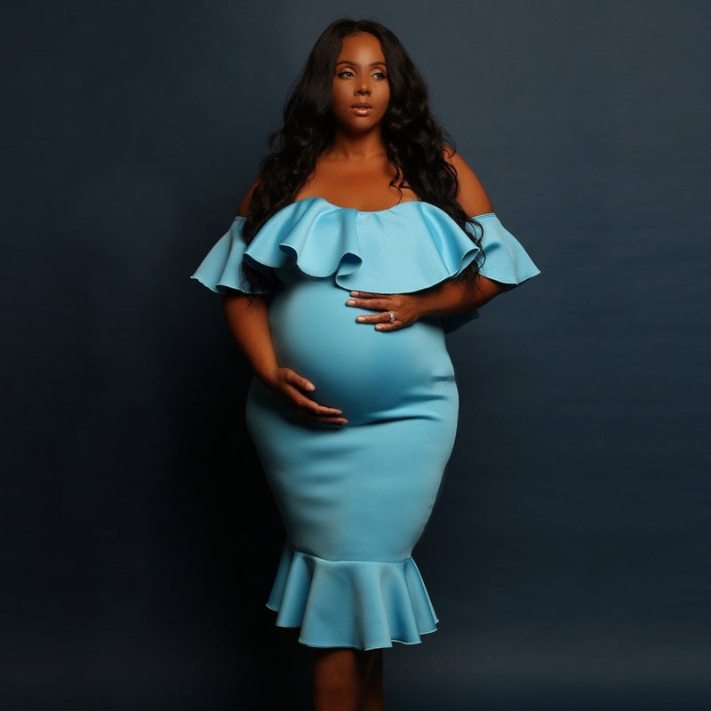 Long Tail Maternity Dresses, Pregnancy 
