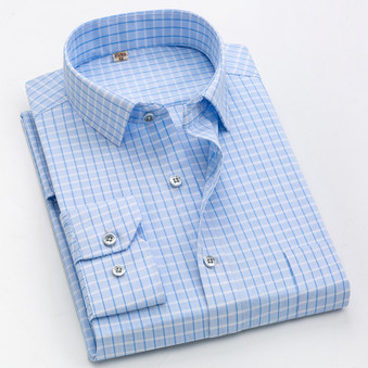 kennyjacks Business Formal Plaid Shirt camisa social 1