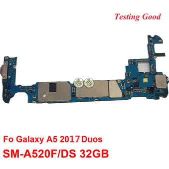  Original Unlocked Main Motherboard Replacement For Samsung Galaxy A5 A7 2017 A520FD A720FD A520F A720F Single & Dual Sim