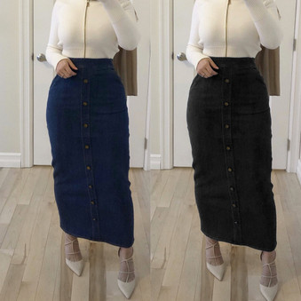  Skirts Jupe Longue Femme Spodnica
