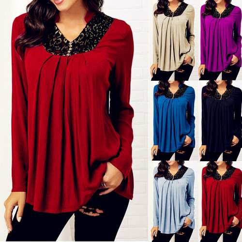 2019 Spring Women Blouses