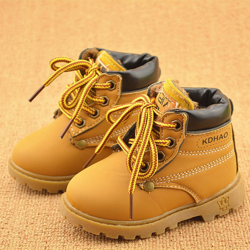  Boys Plush Fashion Boots