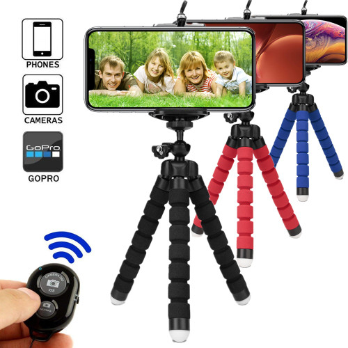  phone holder bluetooth tripods