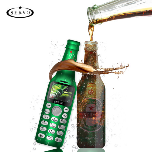 Wine bottle mini phone V8  bluetooth recorder small mobile phone 