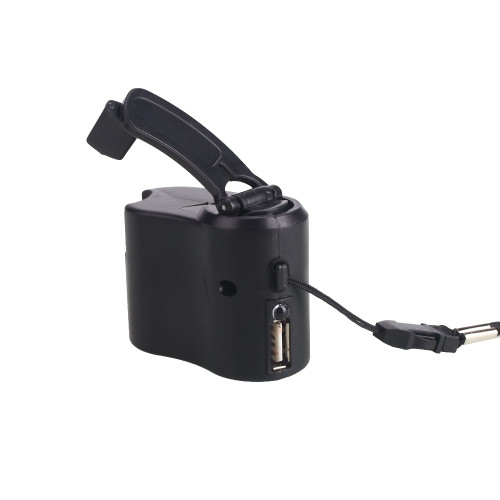 600mA Portable USB Hand Cranked Power Generator Outdoor Emergency