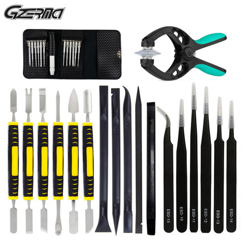31 In 1 Professional Cell Phone Screen Opening Repair tools kits Screwdriver Pry Disassemble Tool Set For iPhone