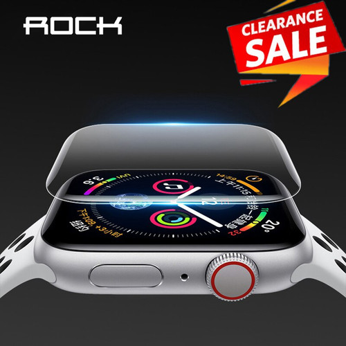 2pcs For Apple Watch Screen Protector for iWatch 4 3 2 ROCK Hydrogel Full Protective Film For Apple Watch of 38mm 40mm 42mm 44mm