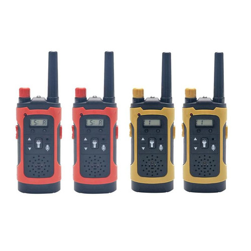1 Pair Mini Handheld Walkie Talkies Exercise Judgment and Discrimination Kids Two-Way Radio Wireless Communicator
