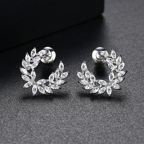 Tree Leaf Cute Earrings ZK40