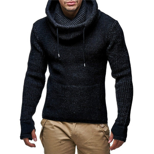 2019 Autumn Winter New Men's turtleneck 