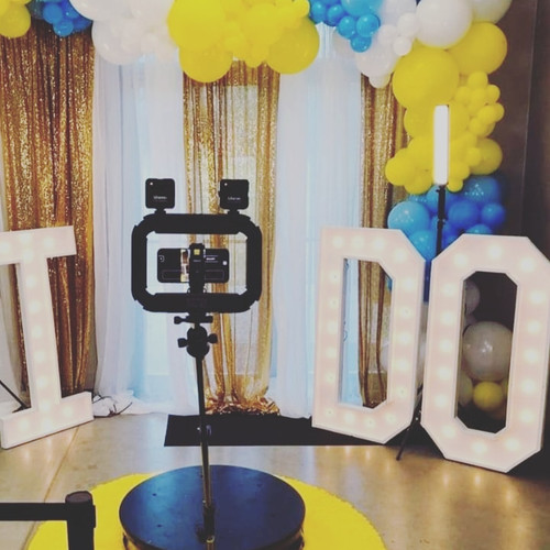 4 feet tall I  DO  marry proposal Marquette letters 