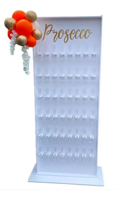 independent standing champagne wall