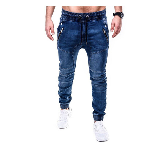 K J Quality men's . Denim fashion  stone jeans