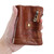 .Kennyjacks luxurous Genuine men Leather Wallet bifold Coin purse.