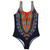 African Printing Bikini Jumpsuits