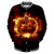His Festival Print Long Sleeve Sweater