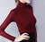 Women Turtleneck Slim Soft Full Sleeve