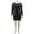 Plus Size 4xl 5xl Women Sequin Sheer Dress
