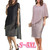 sequins stitching large size women's dress
