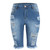 Womens Middle Rise Stretchy Denim