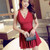 Swimdress V neck Ladies Swimwear Swimdress V neck Ladies Swimwear