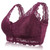 Plus Size Seamless Wireless Gather Brassiere