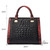 Qiwang Black Leather Handbag